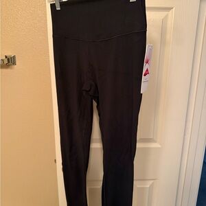 Black High-Waisted Leggings